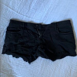 All Saints Lowe low rise hot pant shorts